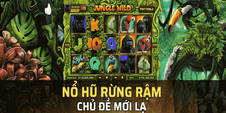 Khám Phá Trò Chơi Nổ Hũ Rừng Xanh Tại Nohu90: Hành Trình Giải Trí Đỉnh Cao